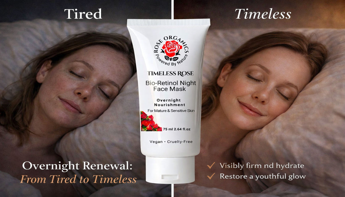 Timeless Rose Bio-Retinol Night Face Mask (75 ml ) | Restore
