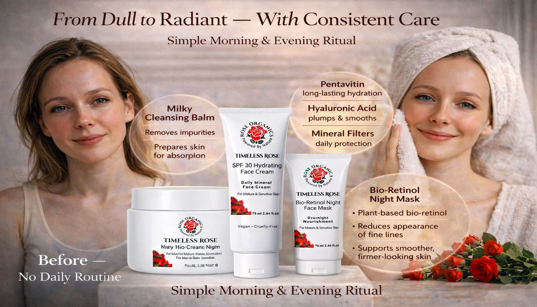 Timeless Rose Skincare Ritual Set